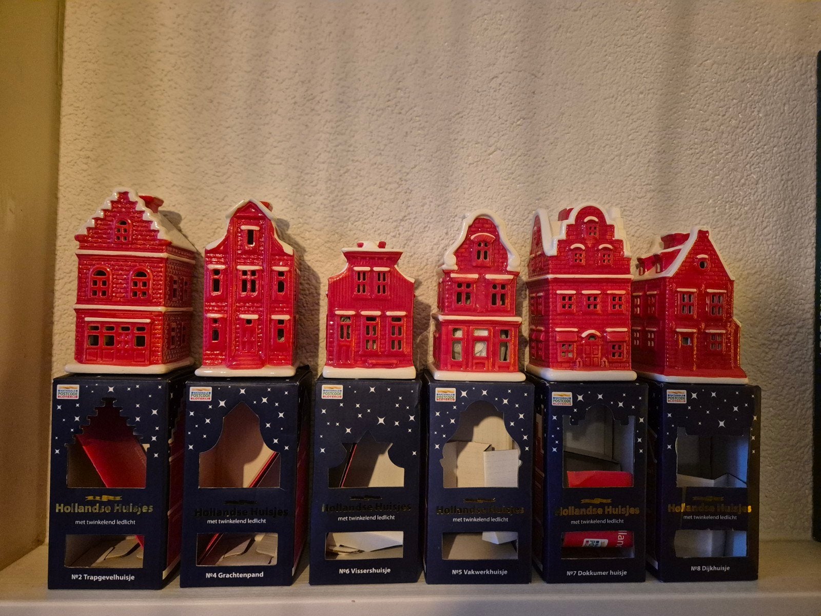 Postcodeloterij huisjes Kerst, Ophalen of Verzenden