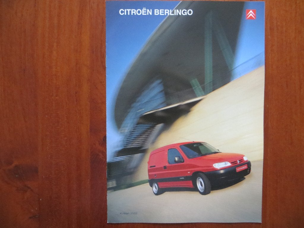 Citroën Berlingo (mei 2002), Ophalen of Verzenden, Nieuw, Citroën