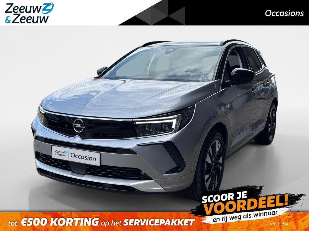 Opel Grandland 1.6 Turbo Plug-In Hybrid Level 3 | Stoel, stu, Auto's, Opel, 12 maanden, Euro 6, 4 cilinders, Leder en Stof