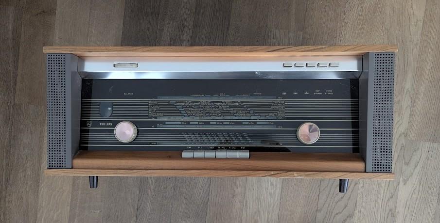 Philips B5X42A buizenradio, Ophalen