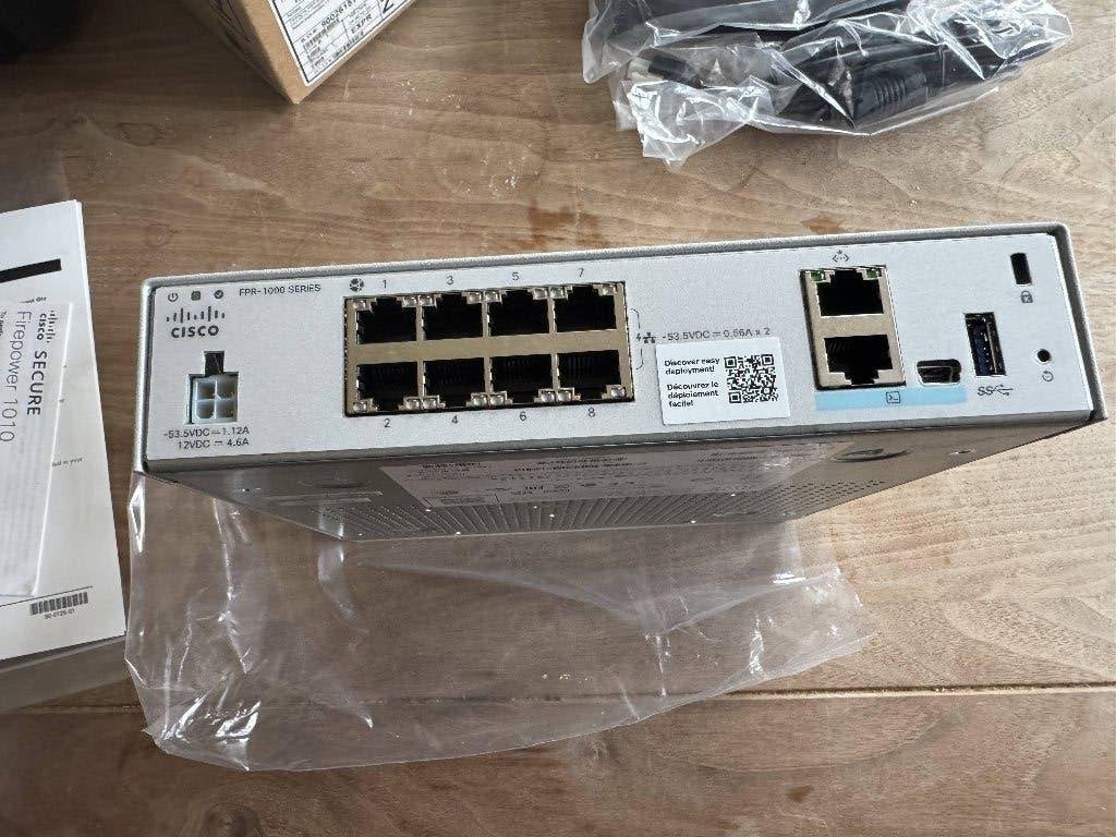 Cisco Firepower FPR1010E-NGFW-K9 - hardware firewall - nieuw, Computers en Software, Cisco, Cisco, Nieuw, Ophalen of Verzenden