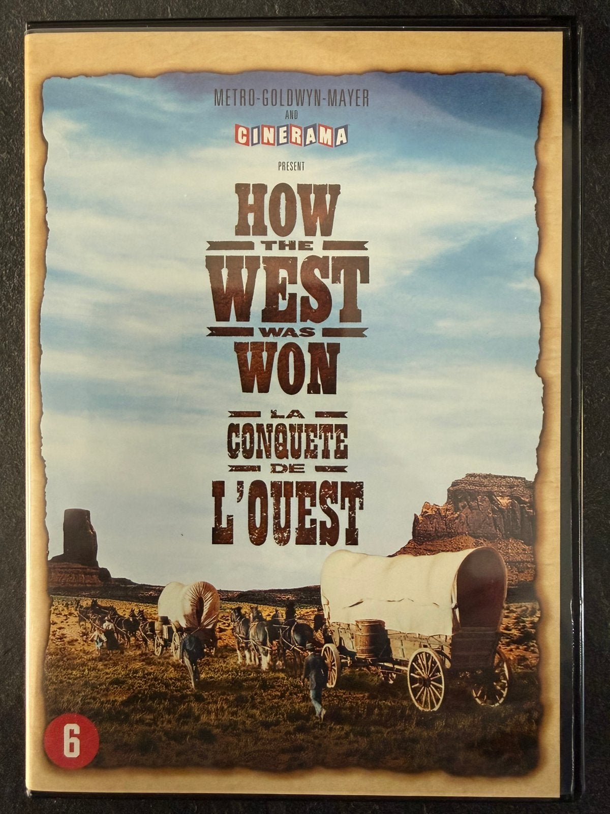 How The West Was Won dvd, 1960 tot 1980, Nederlands, Ophalen of Verzenden, Vanaf 6 jaar