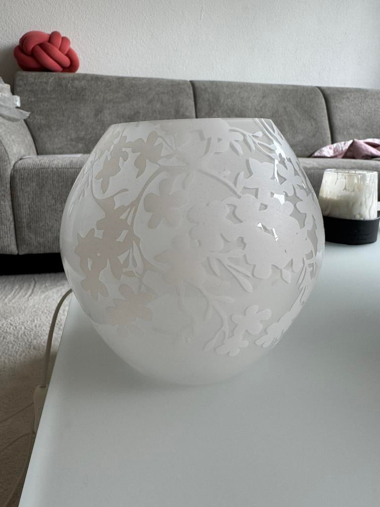 Ikea medium bloemetjes lamp Knubbig, Ophalen of Verzenden, Zo goed als nieuw, Minder dan 50 cm