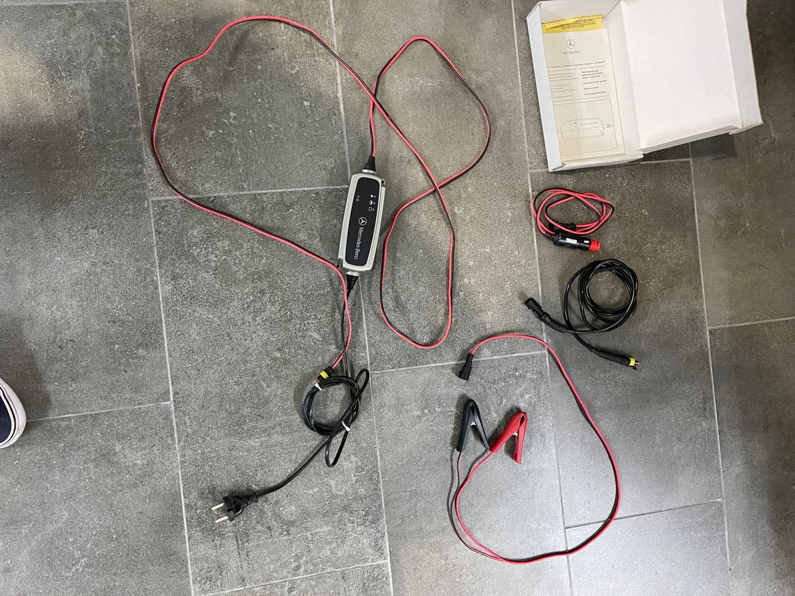 Originele Mercedes acculader ctek, Ophalen of Verzenden, Zo goed als nieuw