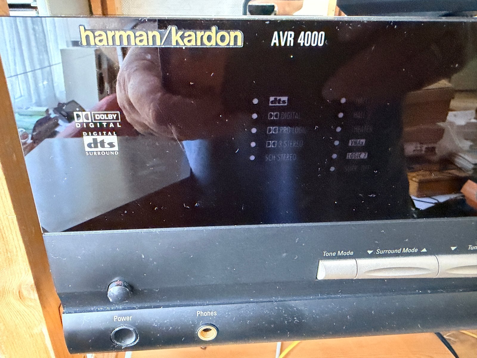 Harman/Kardon AVR 4000 AV Receiver met afstandsbediening, Overige merken, Gebruikt, Ophalen of Verzenden, 60 tot 120 watt