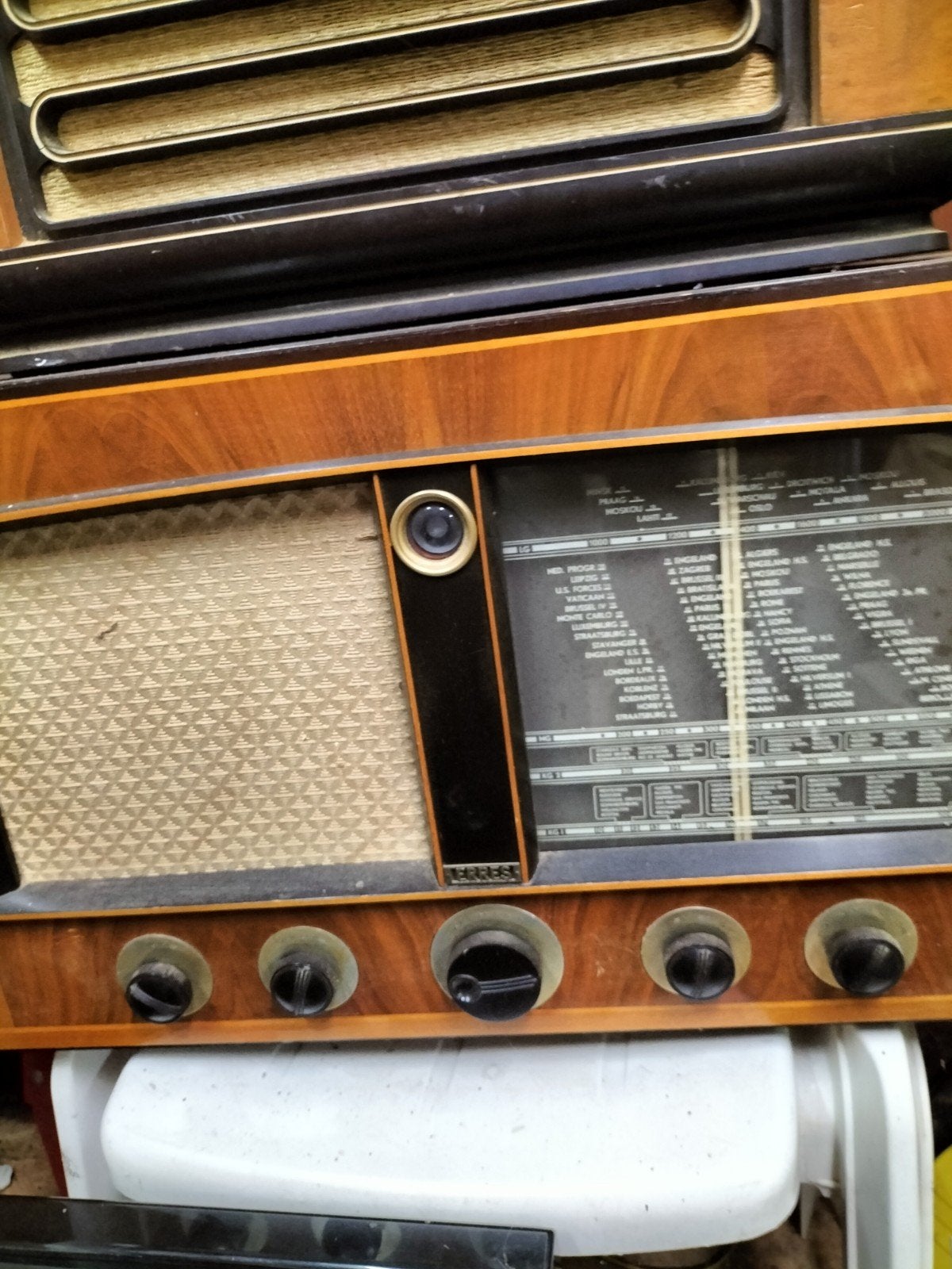 Vintage Radio - Decoratief of voor restauratie, Ophalen of Verzenden, Gebruikt, Radio