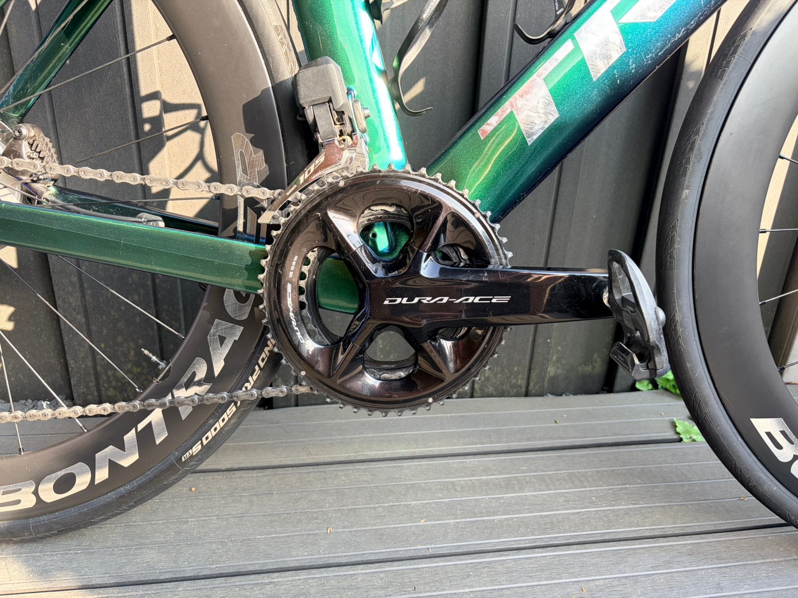 TREK DOMANE SLR7 special Paint /POWERMETER/DURA ACE, Aluminium, Zo goed als nieuw, Meer dan 20 versnellingen, 53 tot 57 cm
