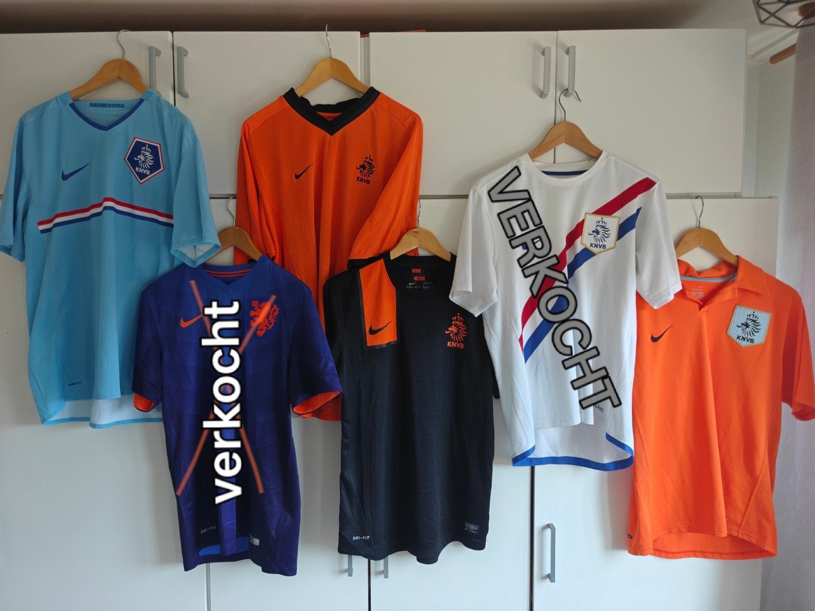 4 mooie originele Nederlands Elftal Shirts (los of bundel), Verzamelen, Ophalen of Verzenden, Zo goed als nieuw, Buitenlandse clubs