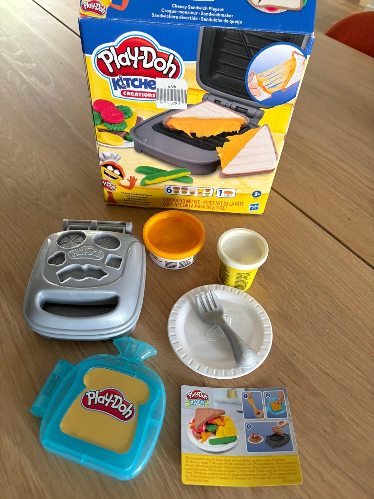 Play-doh kleiset tosti maken als nieuw, Ophalen of Verzenden, Zo goed als nieuw, Jongen of Meisje