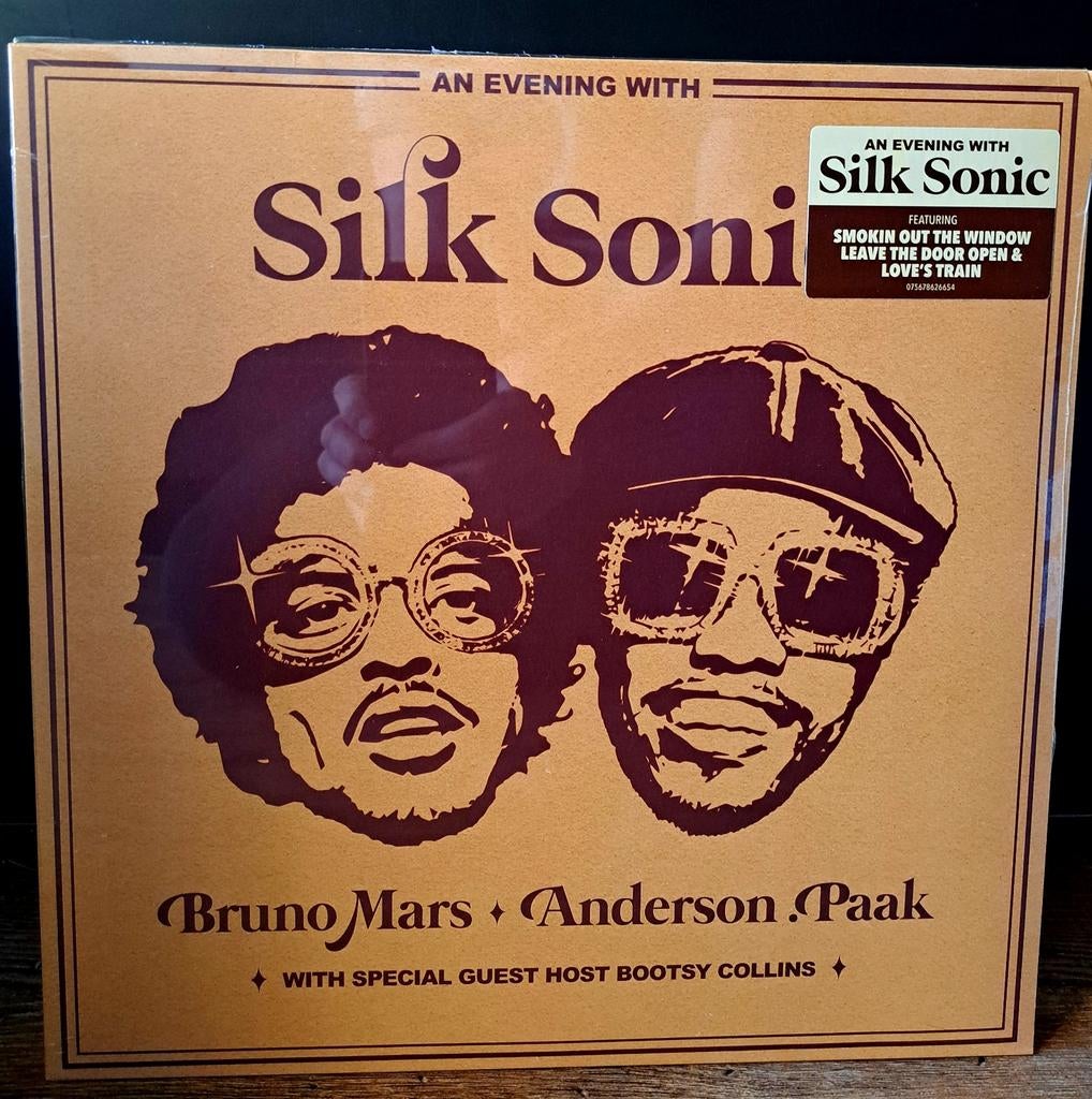 Silk Sonic - An Evening With Silk Sonic LP (Nieuw/Geseald), Geseald, 2020 tot heden, Ophalen of Verzenden, 12 inch