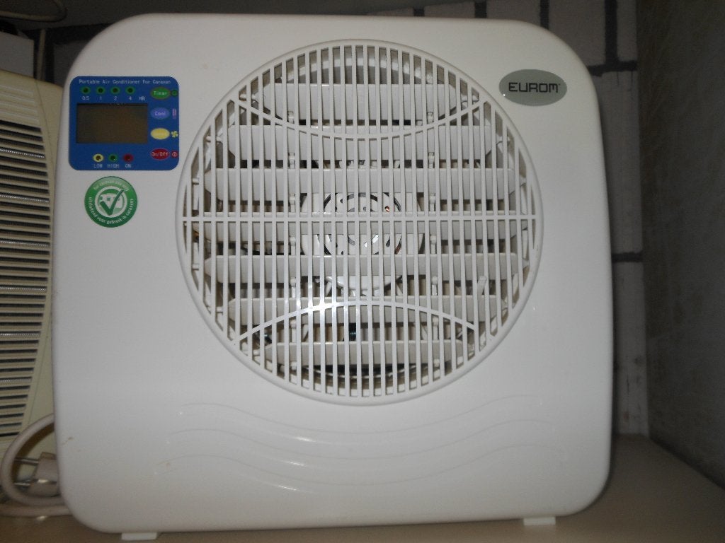 Aircondition, Ophalen, Gebruikt, Tafel- of Grondventilator, Minder dan 60 m³