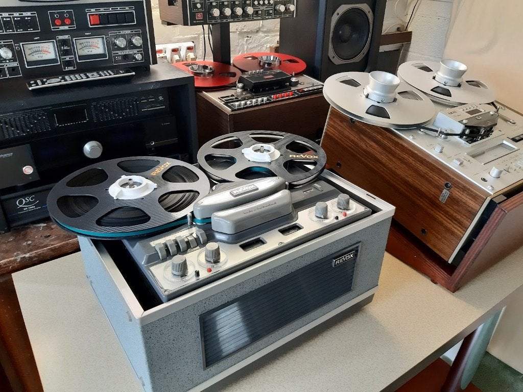 G36 Studer 2spoor recorder, Ophalen, Bandrecorder