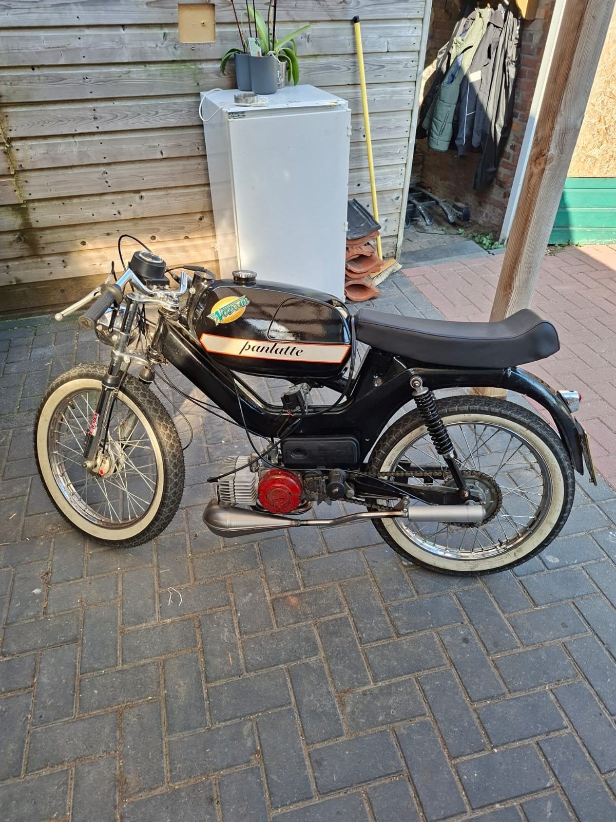 Puch Maxi S Racer - Uniek project met extra onderdelen, Fietsen en Brommers, Brommers | Puch, Ophalen, Gebruikt, Maxi