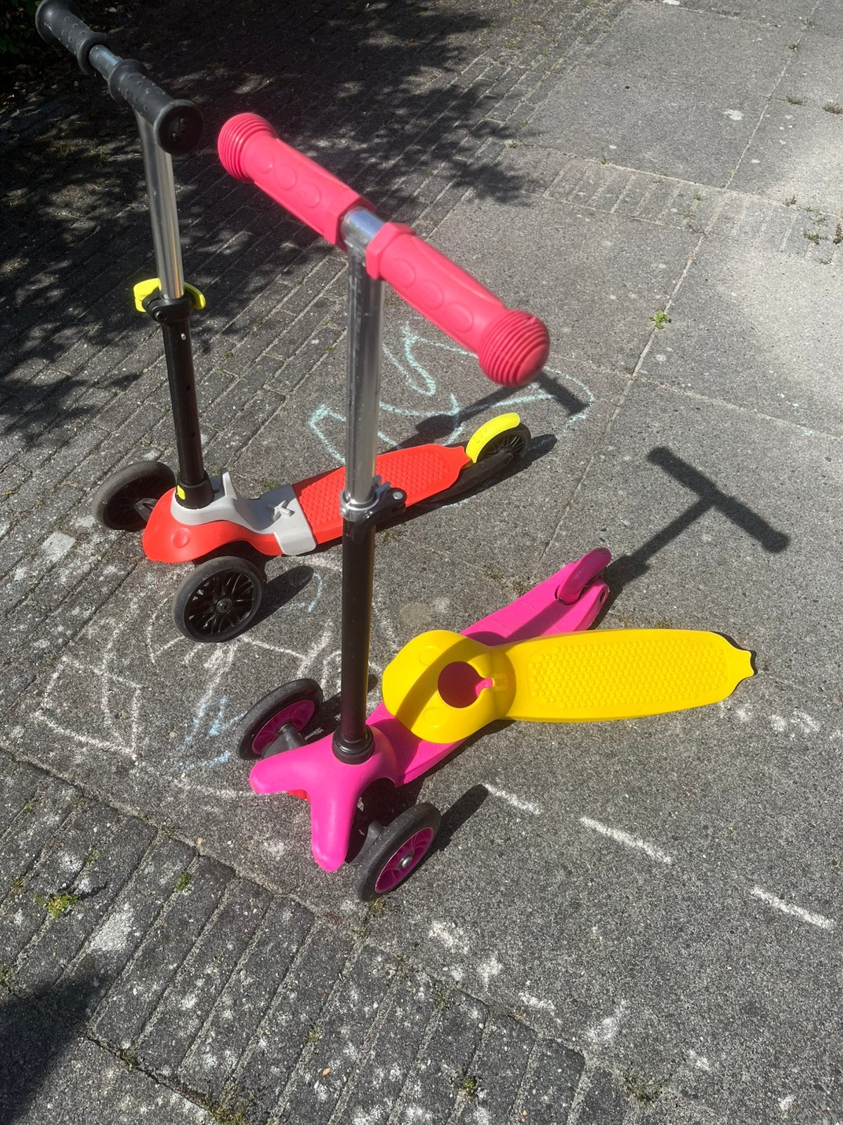 Kinderen stepjes, Ophalen, Gebruikt