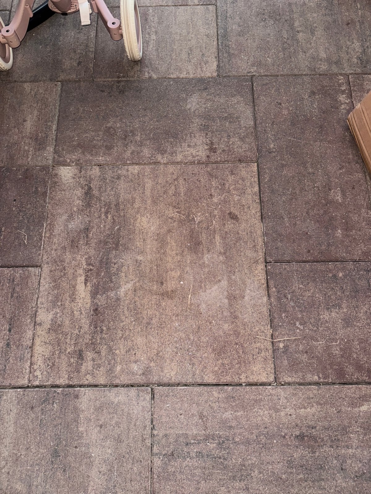 GRATIS tuintegels af te halen Romeins verband 55m2 +-., Tuin en Terras, Tegels en Klinkers, Ophalen, Overige typen, ?, Zo goed als nieuw