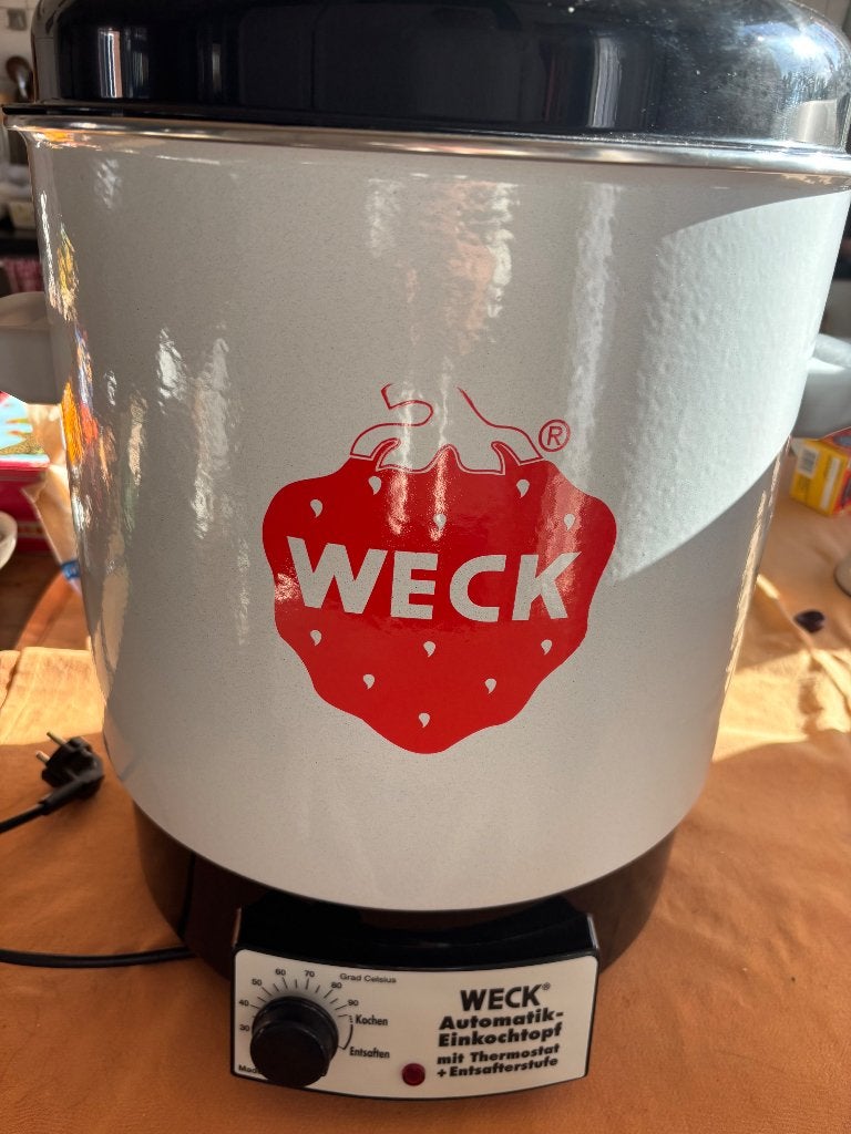 WECK Automatische Inmaakketel met Thermostaat, Ophalen, Met deksel, Overige typen, Zo goed als nieuw