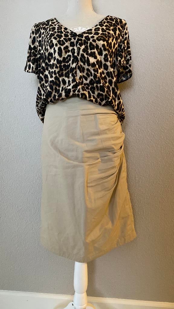 Rok Beige maat 44 Merk Timeless Purdey, Beige, Maat 42/44 (L), Ophalen of Verzenden, Zo goed als nieuw
