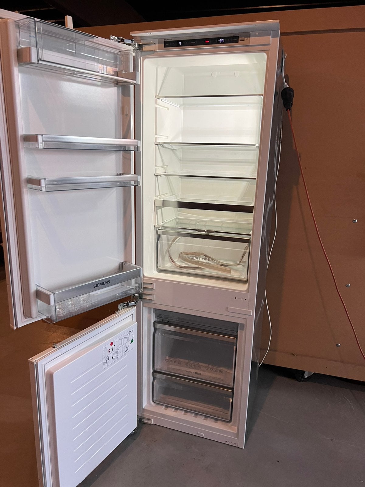 Luxe siemens inbouw koel vries combinatie 178cm, Witgoed en Apparatuur, Koelkasten en IJskasten, Ophalen, 200 liter of meer, Met aparte vriezer