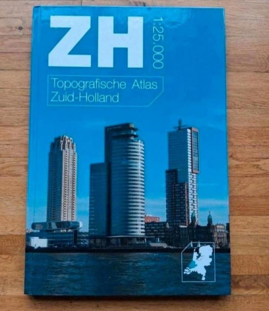 Topografische atlas zuid Holland ZH
Informatief
Kaarten, Boeken, Atlassen en Landkaarten, Ophalen of Verzenden, 1800 tot 2000