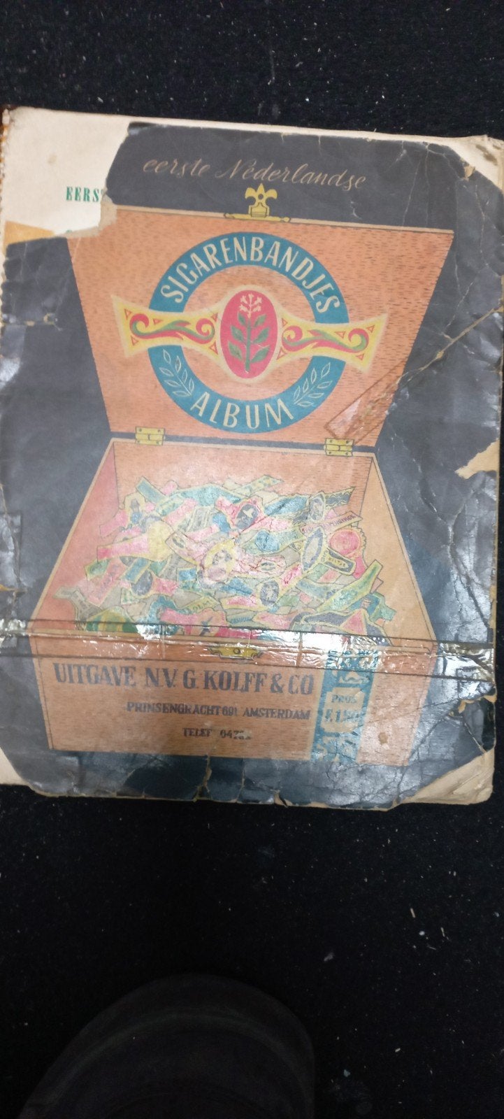 Zeldzaam Eerste Nederlandse Sigarenbandjes Album 1952, Verzamelen, Ophalen of Verzenden