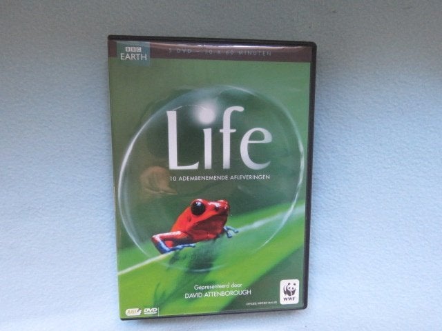 DVD box BBC Earth: Life door David Attenborough 8 aflever., Alle leeftijden, Ophalen of Verzenden, Zo goed als nieuw, Natuur