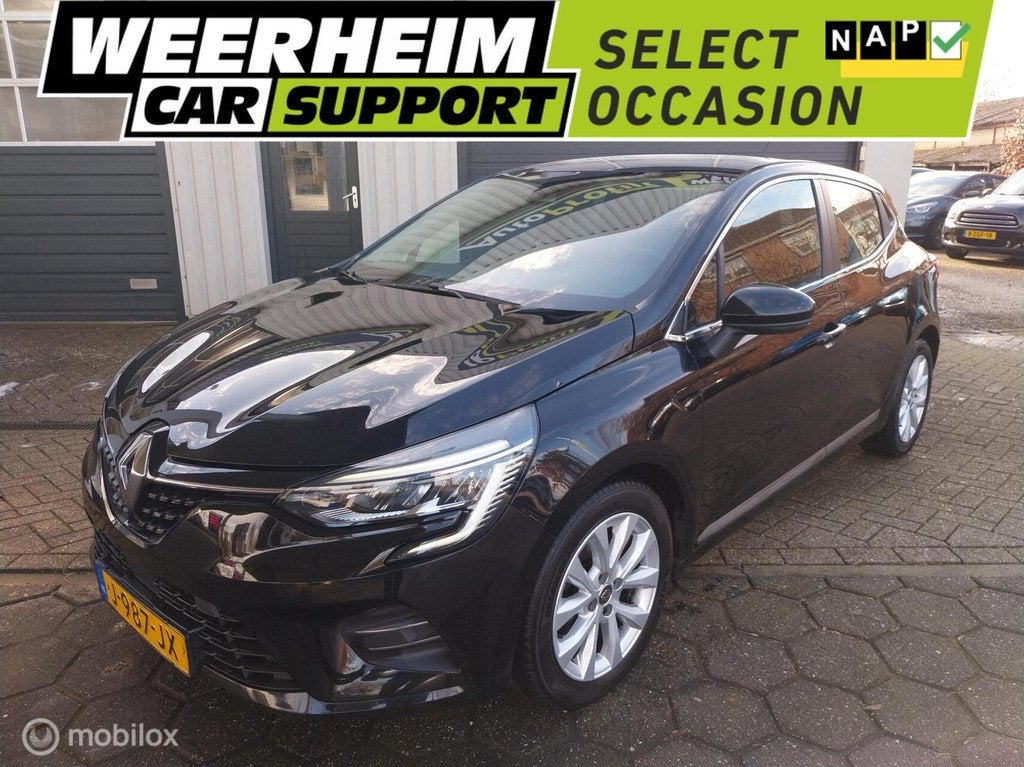 Renault Clio 1.0 TCe Bi-Fuel Intens PDC|Cruise|Apple Carplay, Auto's, Voorwielaandrijving, 101 pk, Euro 6, Bedrijf