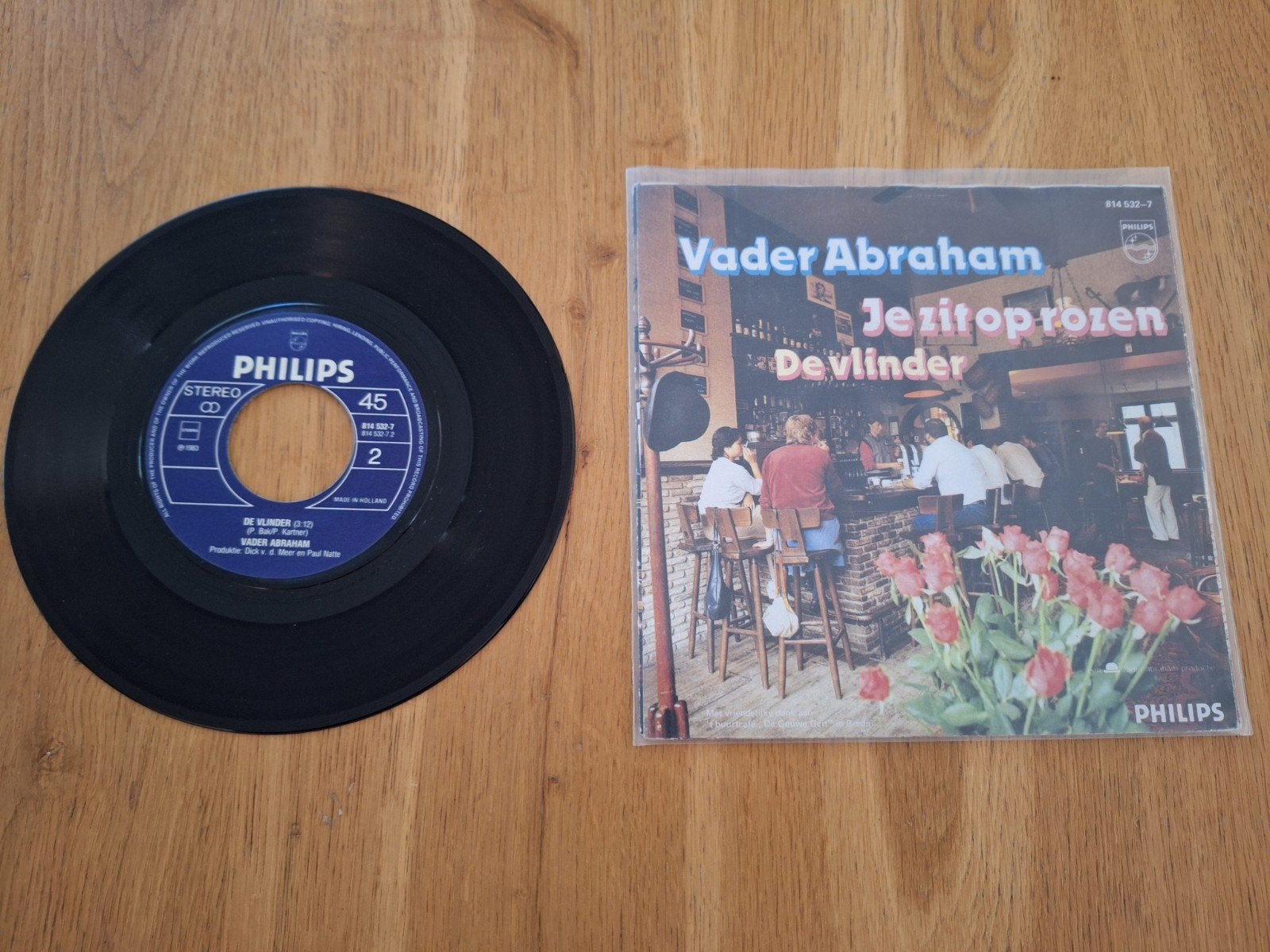 Vader Abraham - De vlinder, Ophalen, Gebruikt, Overige formaten, Levenslied of Smartlap