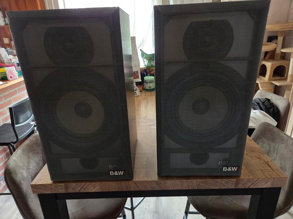 B&W dm110 speakers, Audio, Tv en Foto, Luidsprekers, Ophalen, Gebruikt, 60 tot 120 watt, Bowers & Wilkins (B&W)