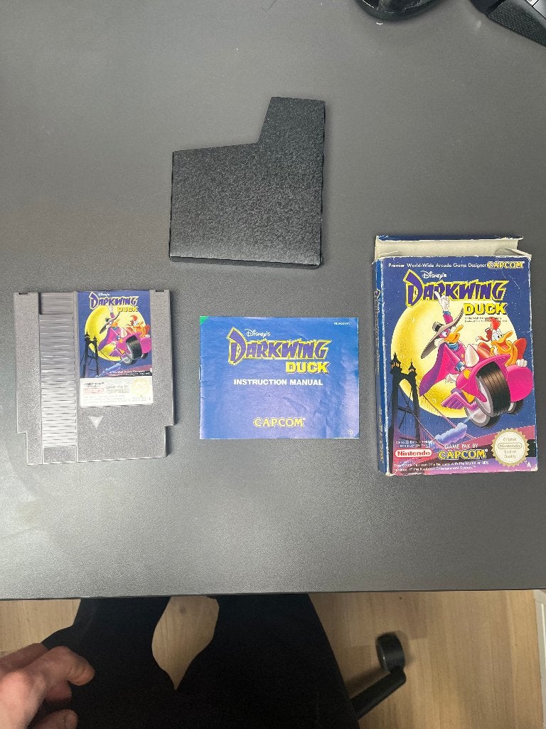 Darkwing Duck NES - Compleet met doos en handleiding, Avontuur en Actie, Gebruikt, 1 speler, Ophalen of Verzenden