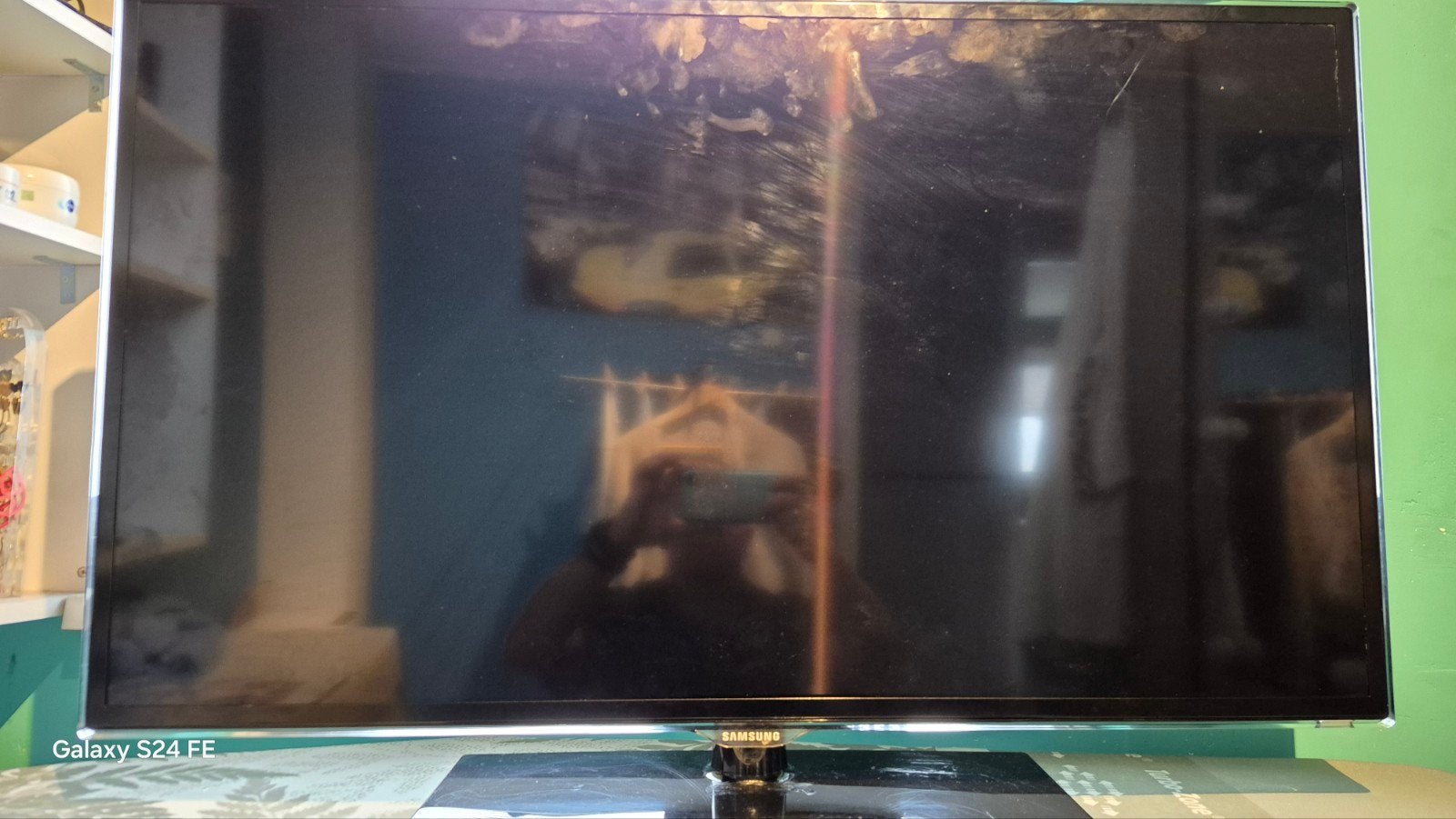 Samsung led TV 40 inch, Ophalen, Gebruikt, 50 Hz, Samsung