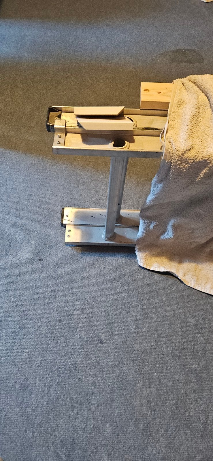 Stevige ladder 2x12, ruim 5 meter lang, Doe-het-zelf en Verbouw, Ophalen, Gebruikt, Ladder, 4 meter of meer