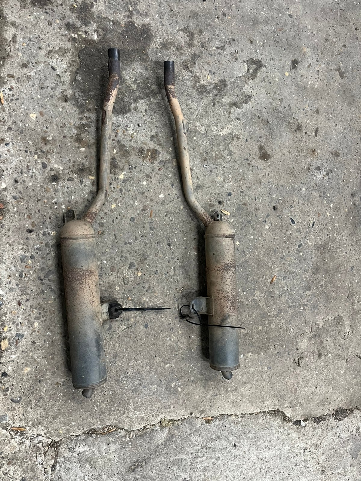 Yamaha banshee uitlaat dempers, Ophalen of Verzenden