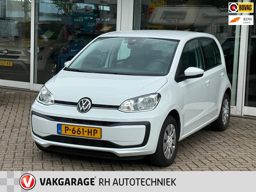 Volkswagen Up! 1.0, Auto's, Gebruikt, 4 stoelen, Origineel Nederlands, Bedrijf