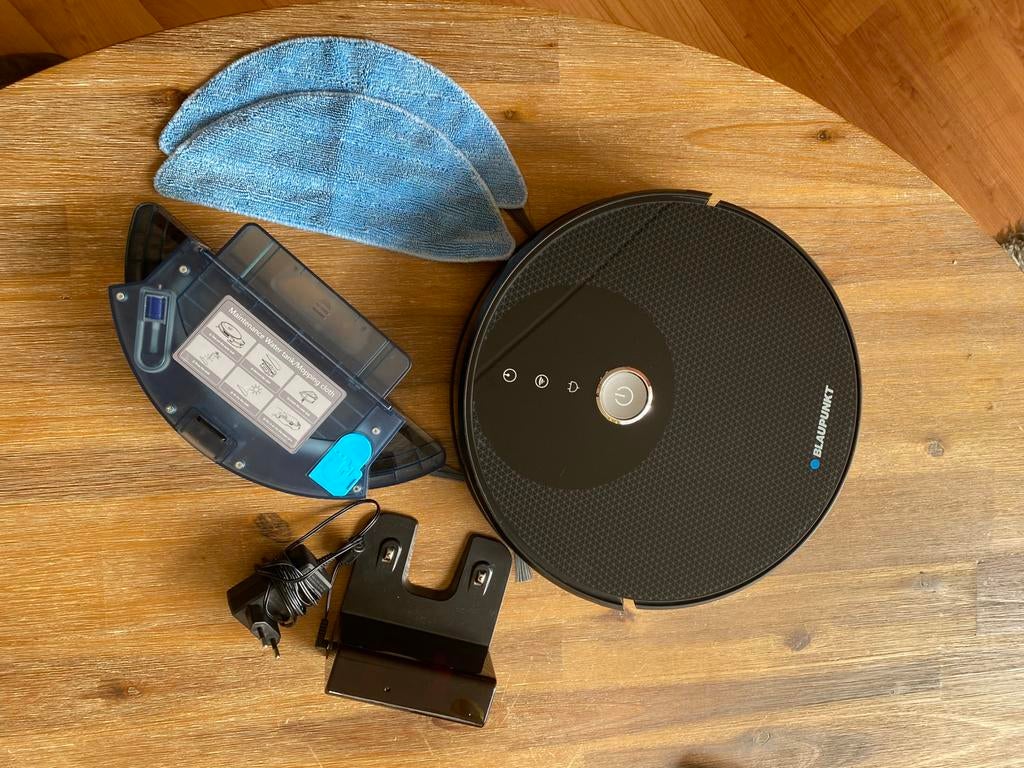 Blaupunkt robot stofzuiger met dweilfunctie, Ophalen of Verzenden, Zo goed als nieuw, Robotstofzuiger