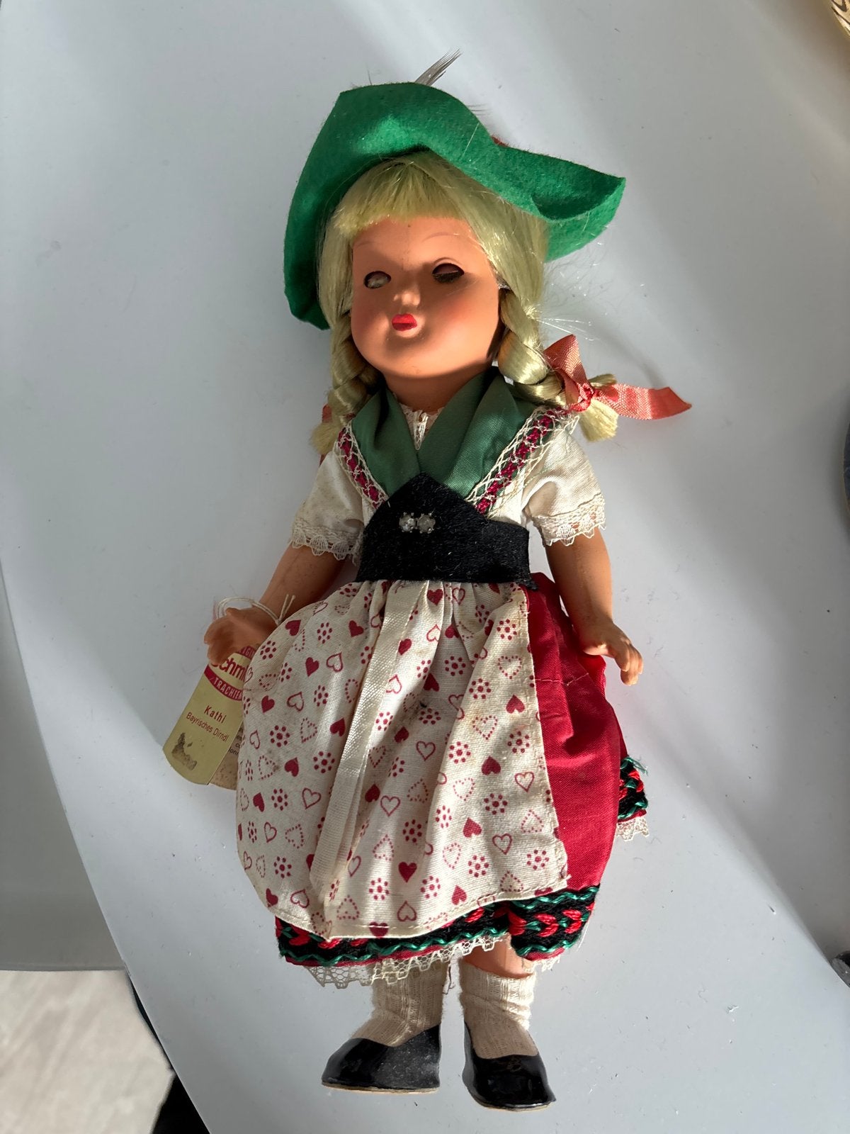 Vintage Schmider Trachten Kathi pop in Beierse Dirndl, Kinderen en Baby's, Ophalen of Verzenden, Gebruikt, Overige typen