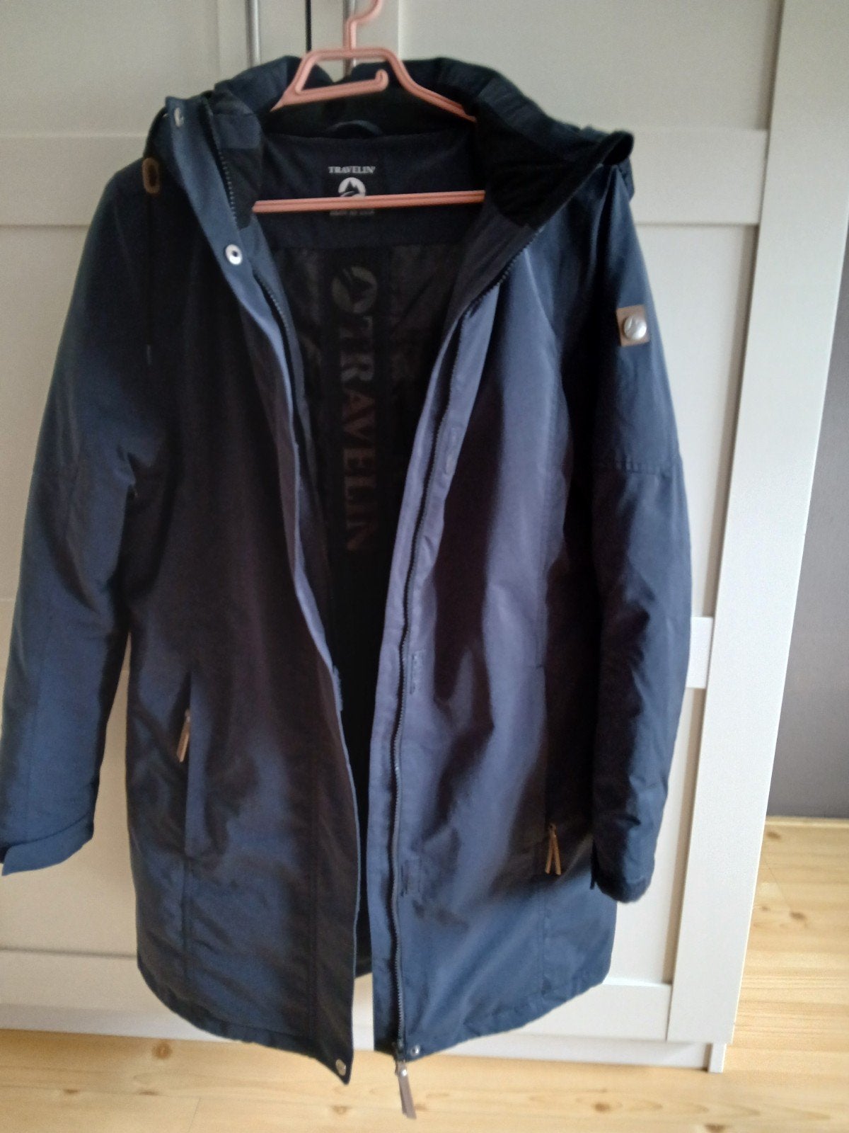 dames travelin winterjas blauw maat 38 sls nieuw, Maat 38/40 (M), Blauw, Travelin, Ophalen of Verzenden