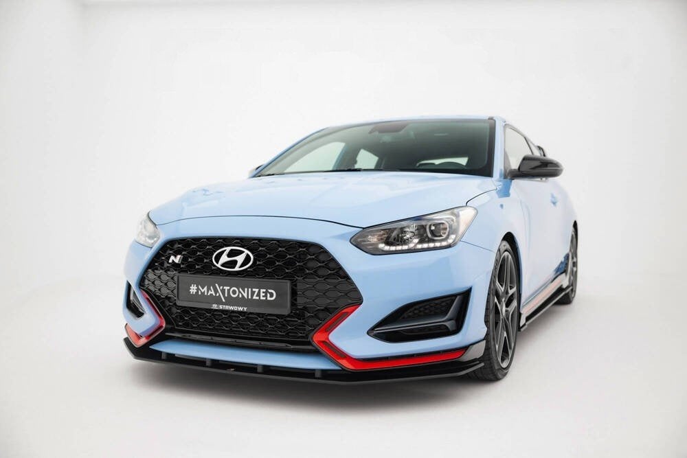 Race Voorlip sideskirt diffuser - Hyundai Veloster N 18-22, Ophalen of Verzenden