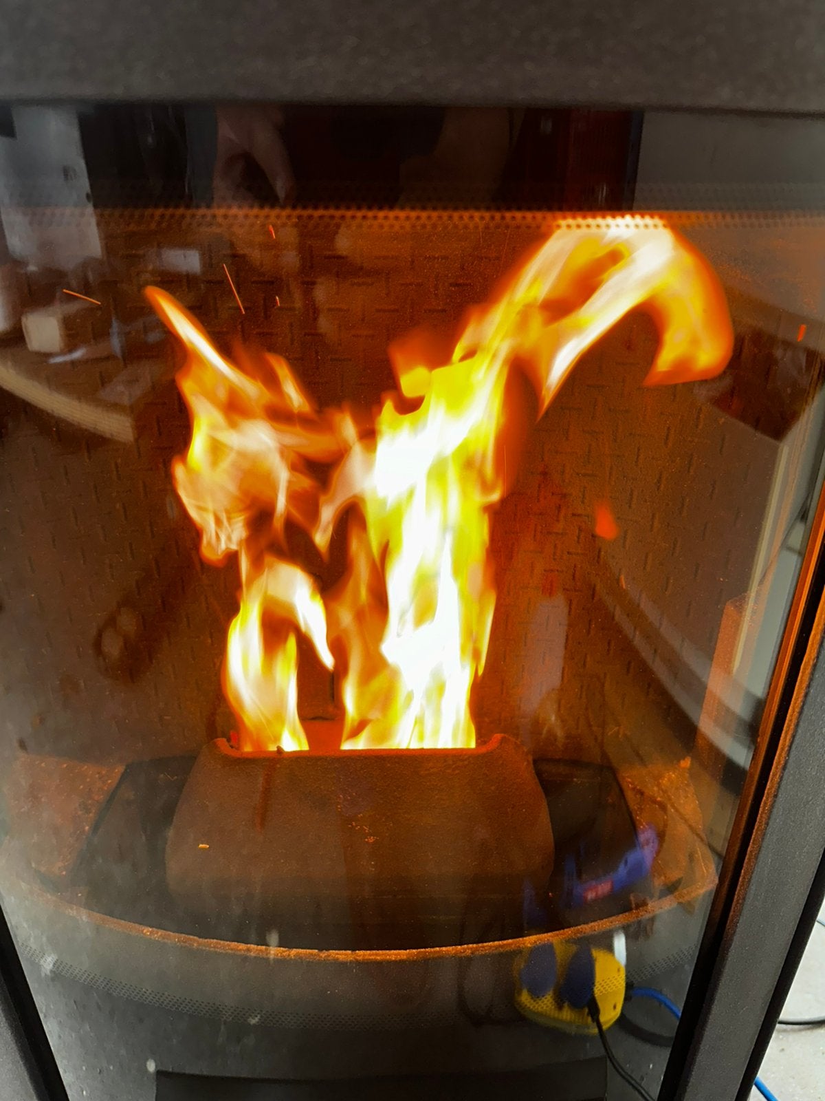 Pelletkachel van het topmerk Edilkamin, Ophalen, Zo goed als nieuw, Overige brandstoffen, Pelletkachel