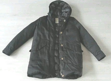 maat M parka zara trafaluc dry & warm winterjas zwart, Maat 38/40 (M), Ophalen of Verzenden, Gedragen, Zara