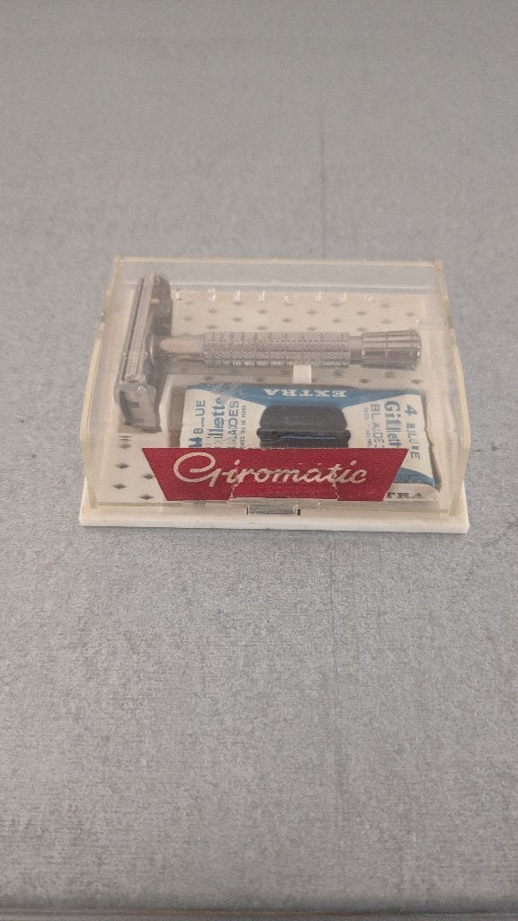 Gillette giromatic Scheermes originele doosje, Ophalen of Verzenden, Zo goed als nieuw, Gehele gezicht, Verzorging