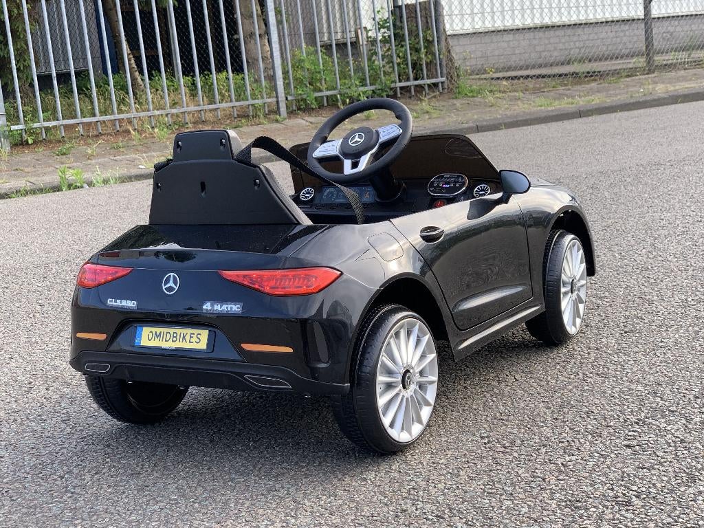 Kinder Auto Mercedes CLS350 12v RC Leder / Rubberbanden, Ophalen of Verzenden, Nieuw
