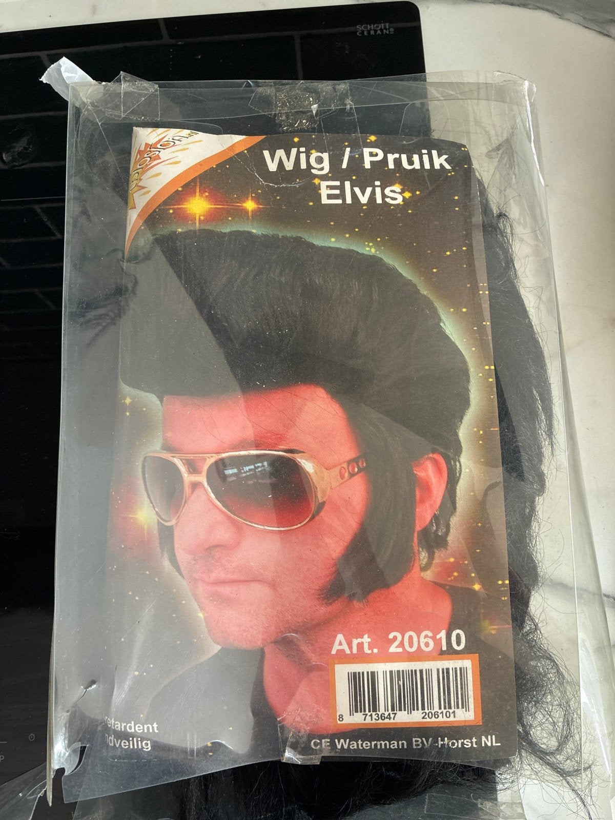 Elvis Pruik - Perfect voor Carnaval of Themafeest, Ophalen of Verzenden, Nieuw, Accessoires