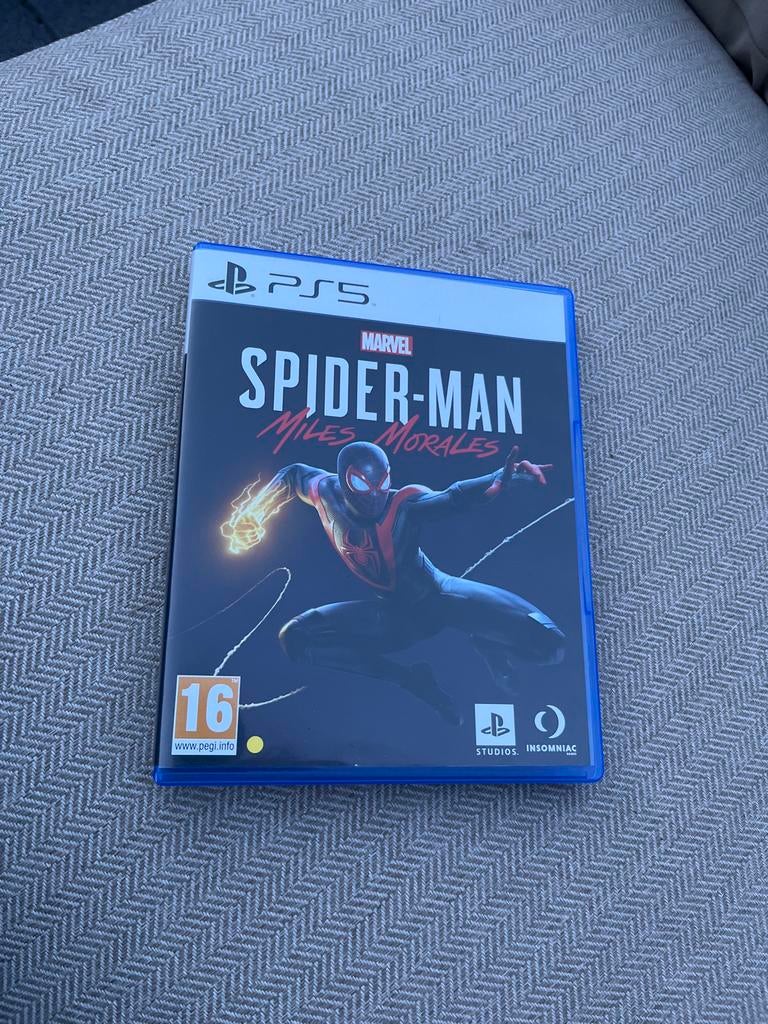 Spider-Man Miles Morales PS5 - Zo goed als nieuw, Spelcomputers en Games, Games | Sony PlayStation 5, 1 speler, Zo goed als nieuw