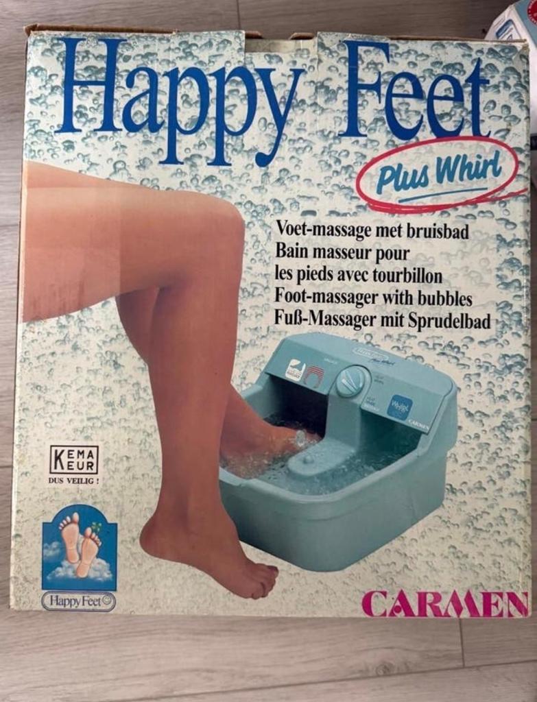 Vierdaagse lopers; Happy Feet Plus Whirl voetmassage, Ophalen, Gebruikt, Apparaat