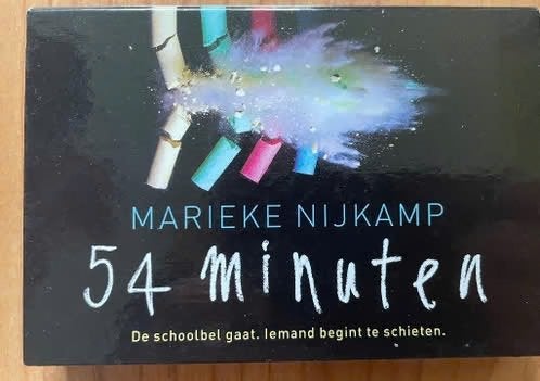 Dwarsligger, 54 minuten van marieke nijkamp, Boeken, Verzenden, Zo goed als nieuw