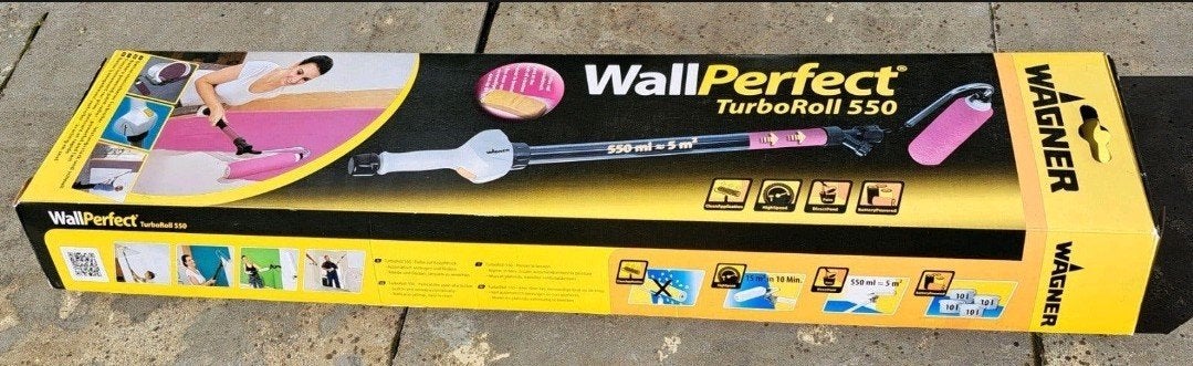 Wagner WallPerfect TurboRoll 550 Verfroller, Ophalen of Verzenden, Gebruikt, Verfspuit of Verfpomp