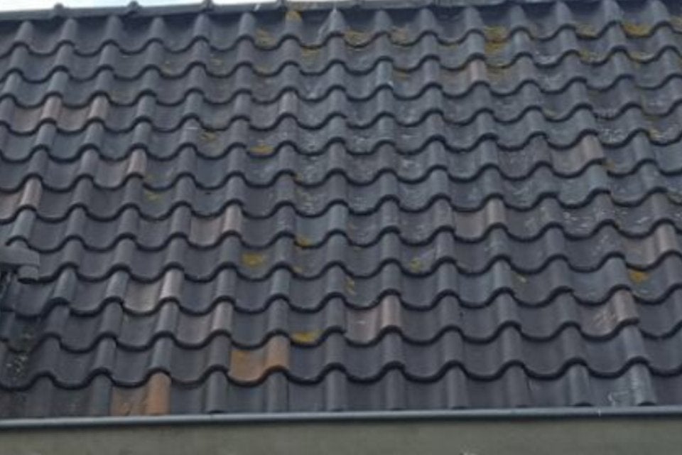 4000 stuks WD&S dakpannen bruin geëngobeerd., Ophalen, Overige materialen, Woerden, Gebruikt