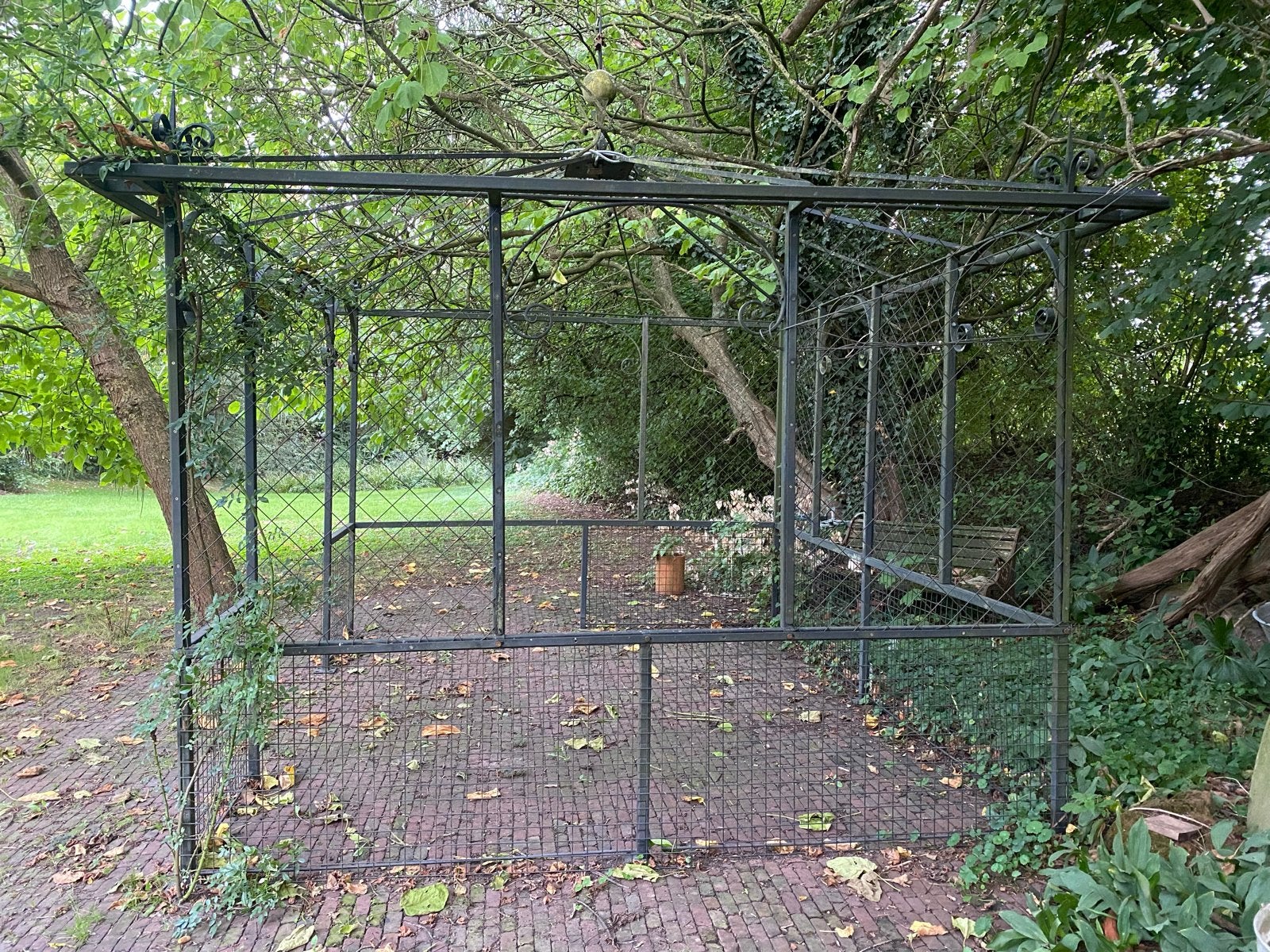 Robuust metalen tuinpaviljoen - Gebruikt, Ophalen, Gebruikt, Tuinpaviljoen
