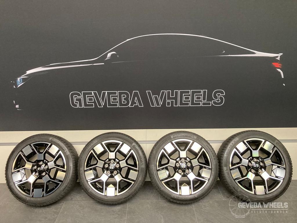 19” originele Hyundai Kona II velgen + allseason banden, 19 inch, Gebruikt, -, -