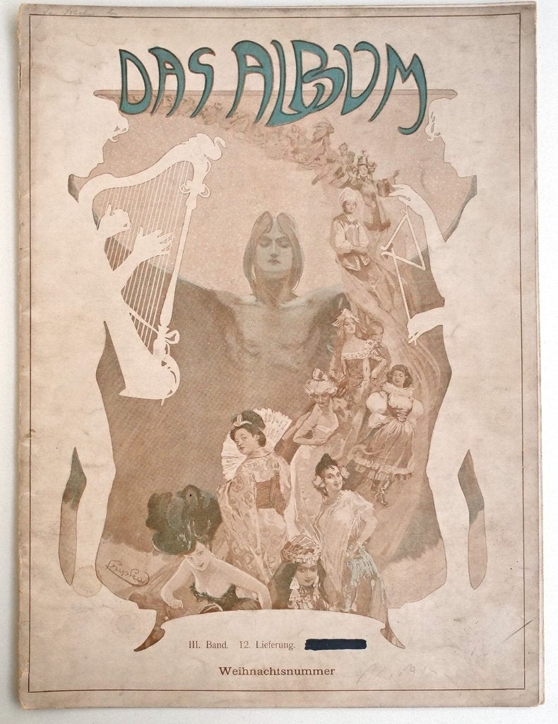 [Belle Epoque] 1900 Das Album III. Band 12 Lieferung - Kupka, Ophalen of Verzenden